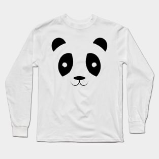 Panda face Long Sleeve T-Shirt